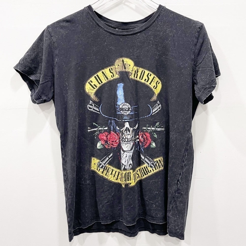 Guns N’ Roses Short Sleeve Band Tee Relaxed Appetite or Destruction